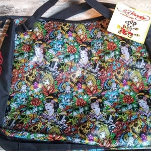 NWT Ed Hardy Travel Tote